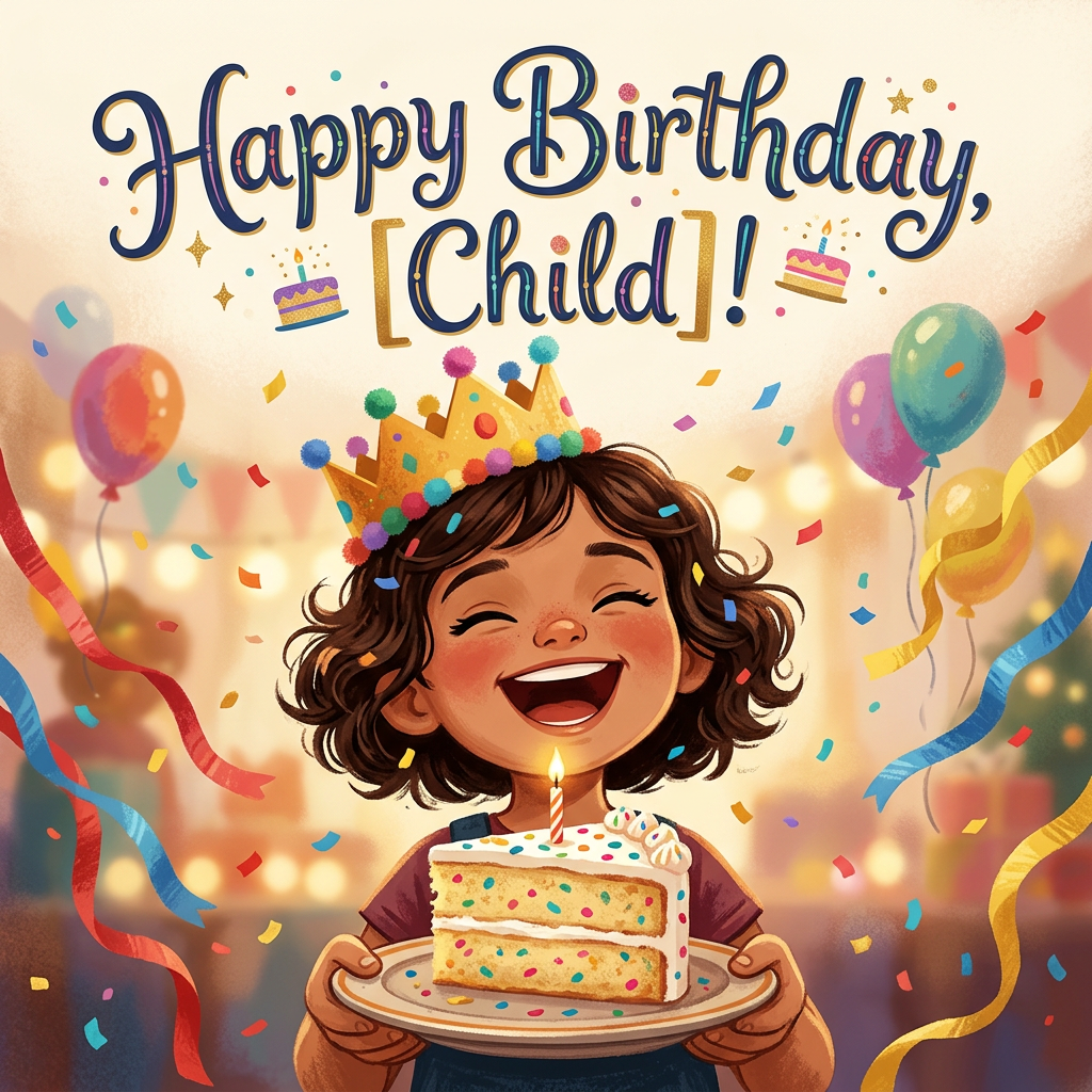 Happy Birthday, [Child]! cover