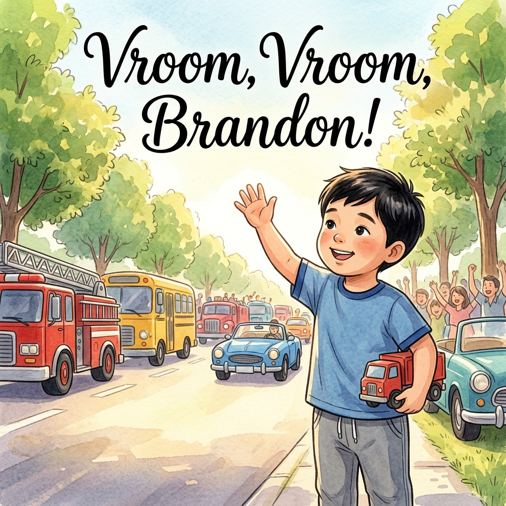 Vroom, Vroom, [Child]! cover