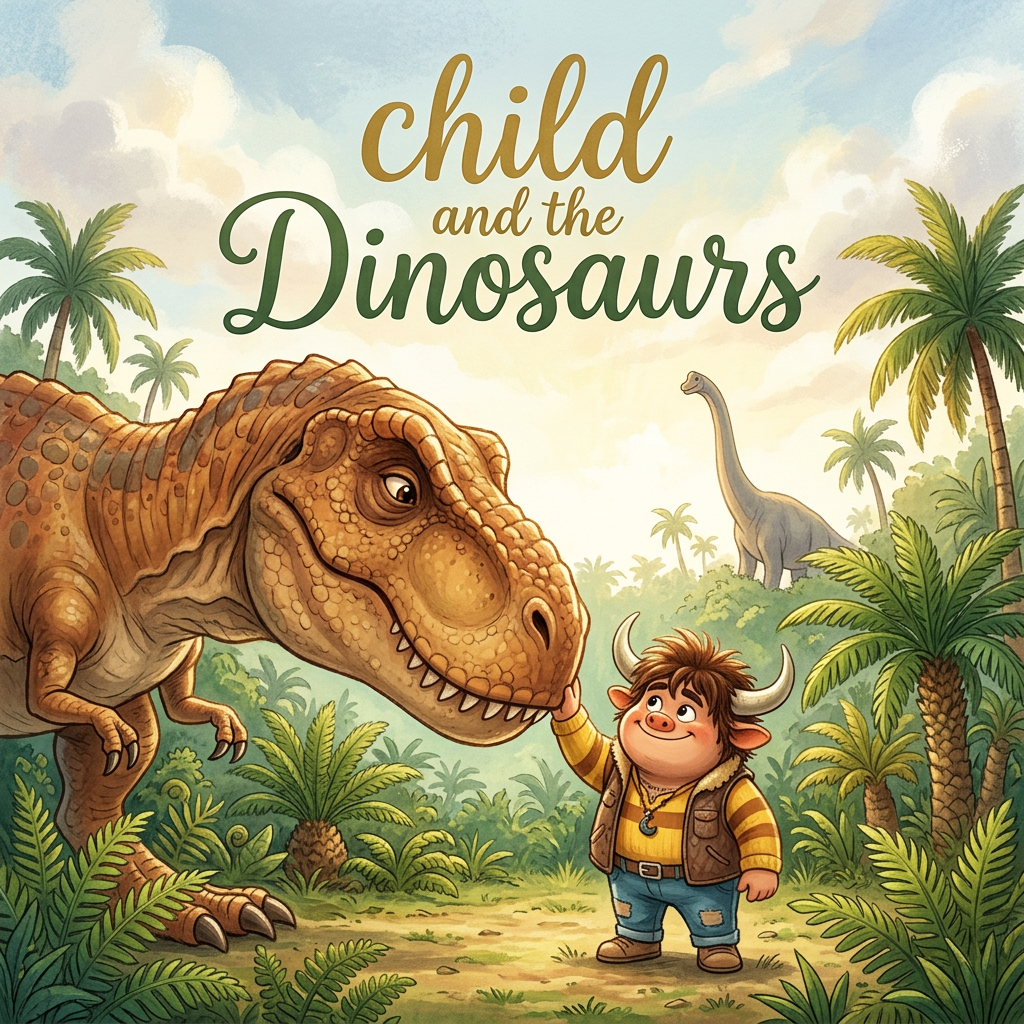 child and the Dinosaurs, cover