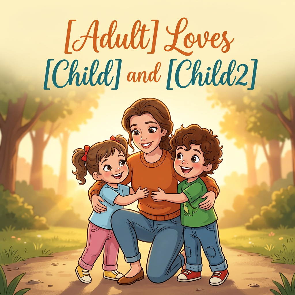 [Adult] Loves [Child] and [Child2] cover
